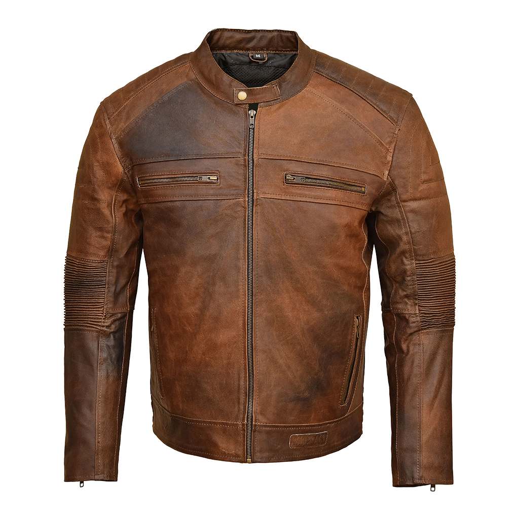 ZAYN CLOTHING ARTICLE #3521 Leather Motorcycle Jacket | Stylish Motorbike