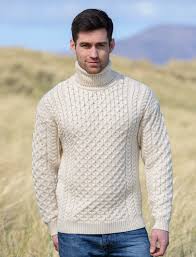 ZAYN CLOTHING ARTICLE #3535 Mens Wool Turtleneck Sweater